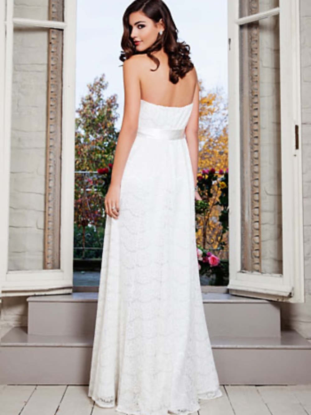 TIFFANY ROSE MATERNITY LONDON | Olivia Wedding Gown in Ivory | Size US 4-6 - Picture 5 of 15